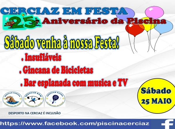 25 anos Cerciaz Piscina